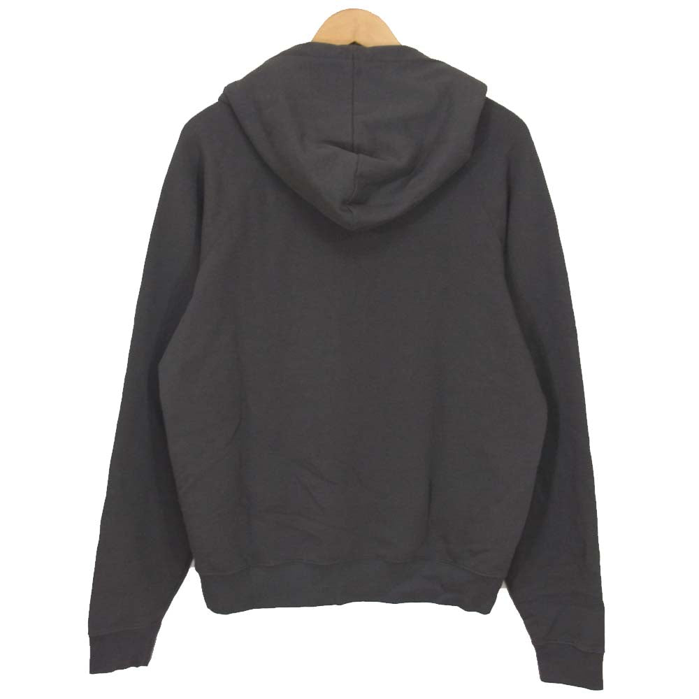 SAINT LAURENT サンローラン 597199 YBQQ2 1478 MALIBU プルオーバースウェット パーカー ダークグレー系 XL【美品】【中古】