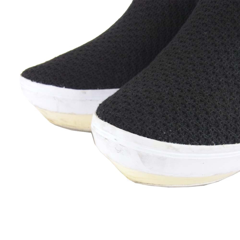 Yohji Yamamoto ヨウジヤマモト Y-3 ワイスリー B26350 SPORT CLOG ヒール スリッポン スニーカー ブラック系 23.5cm【中古】