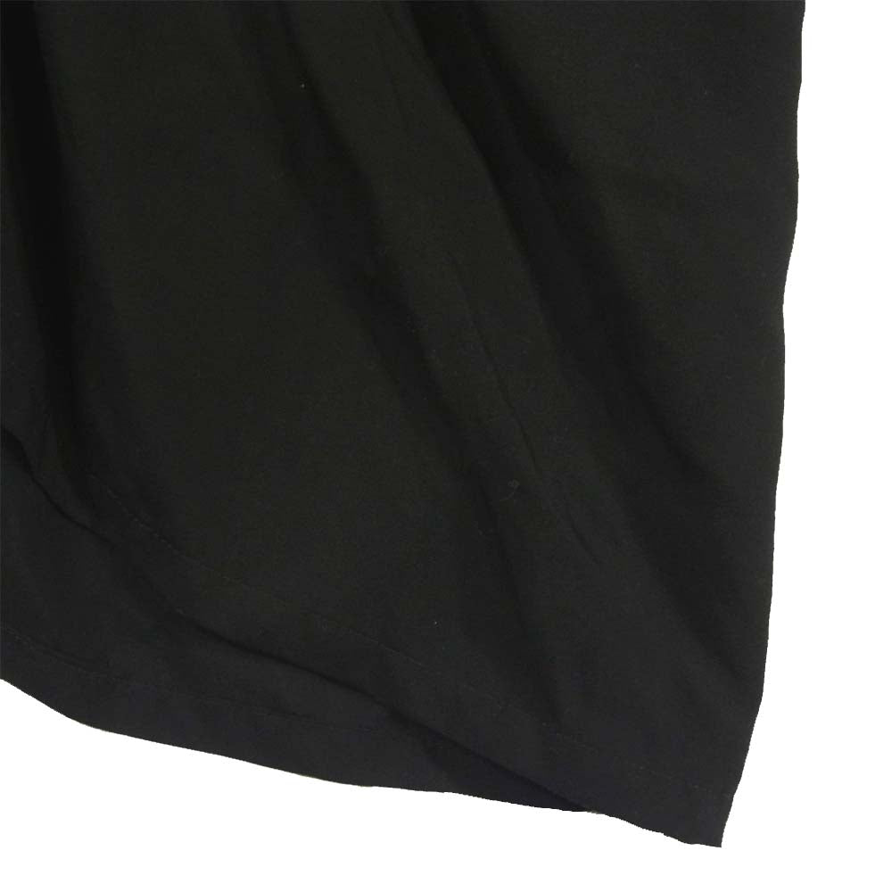 Yohji Yamamoto ヨウジヤマモト Y's ワイズ YD-S14-200 アシンメトリー テンセル スカート ブラック系 2【美品】【中古】