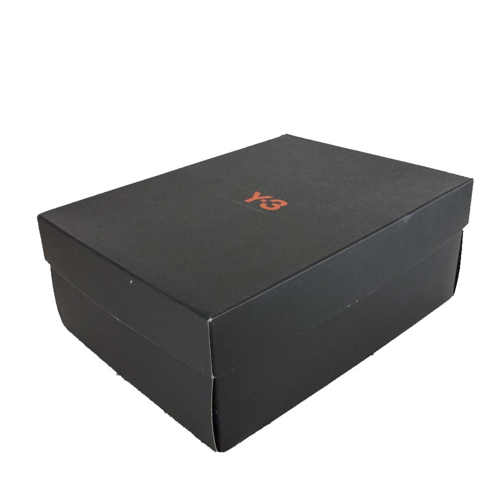 Yohji Yamamoto ヨウジヤマモト Y-3 ワイスリー B7853 LOOP COURT HI ハイカット スニーカー ブラック系 23.5cm【美品】【中古】