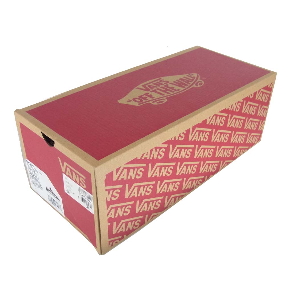 VANS バンズ VN0A38G1VJM  OLD SCHOOL ブラー チェック ローカット オールドスクール スニーカー BLK/WHT US9【極上美品】【中古】