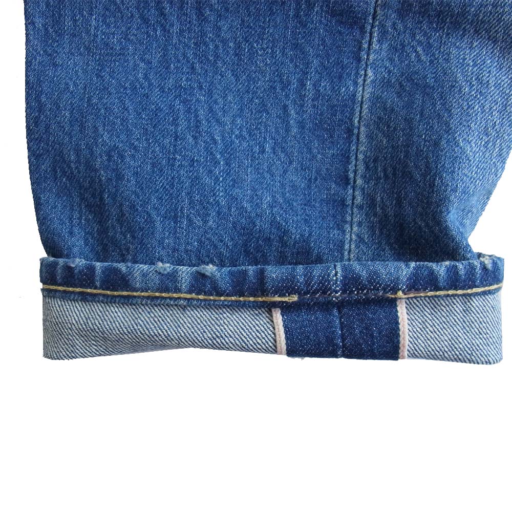 Levi's リーバイス 復刻 501 XX ダブルエックスス トレート デニム  インディゴブルー系 29【中古】