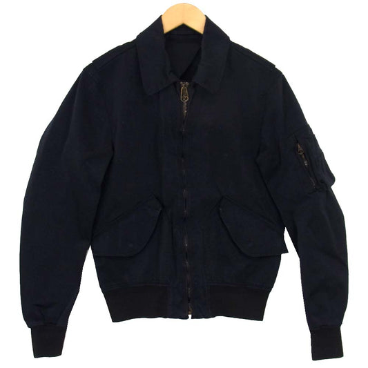 テンシー A65/f Flight Jacket フライト ジャケット ネイビー系 48【美品】【中古】