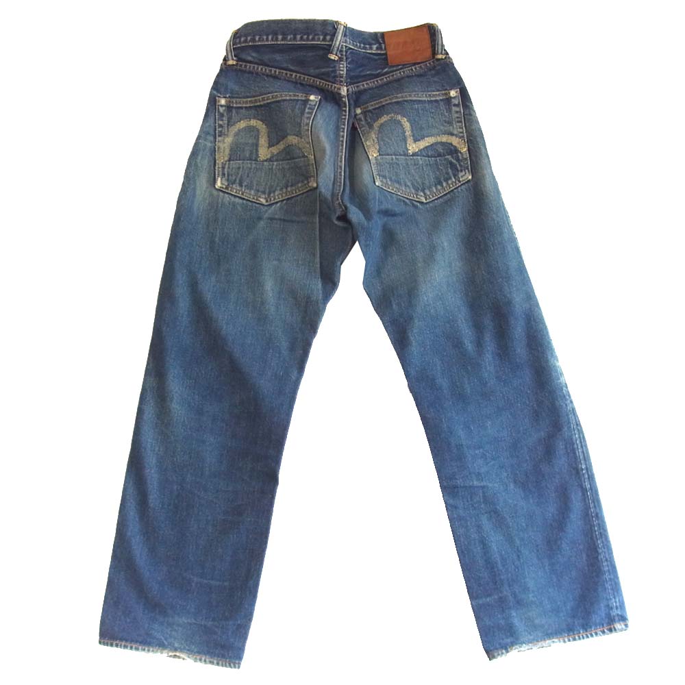 EVISU エヴィス 2001 ボタンフライ デニム インディゴブルー系 30【中古】