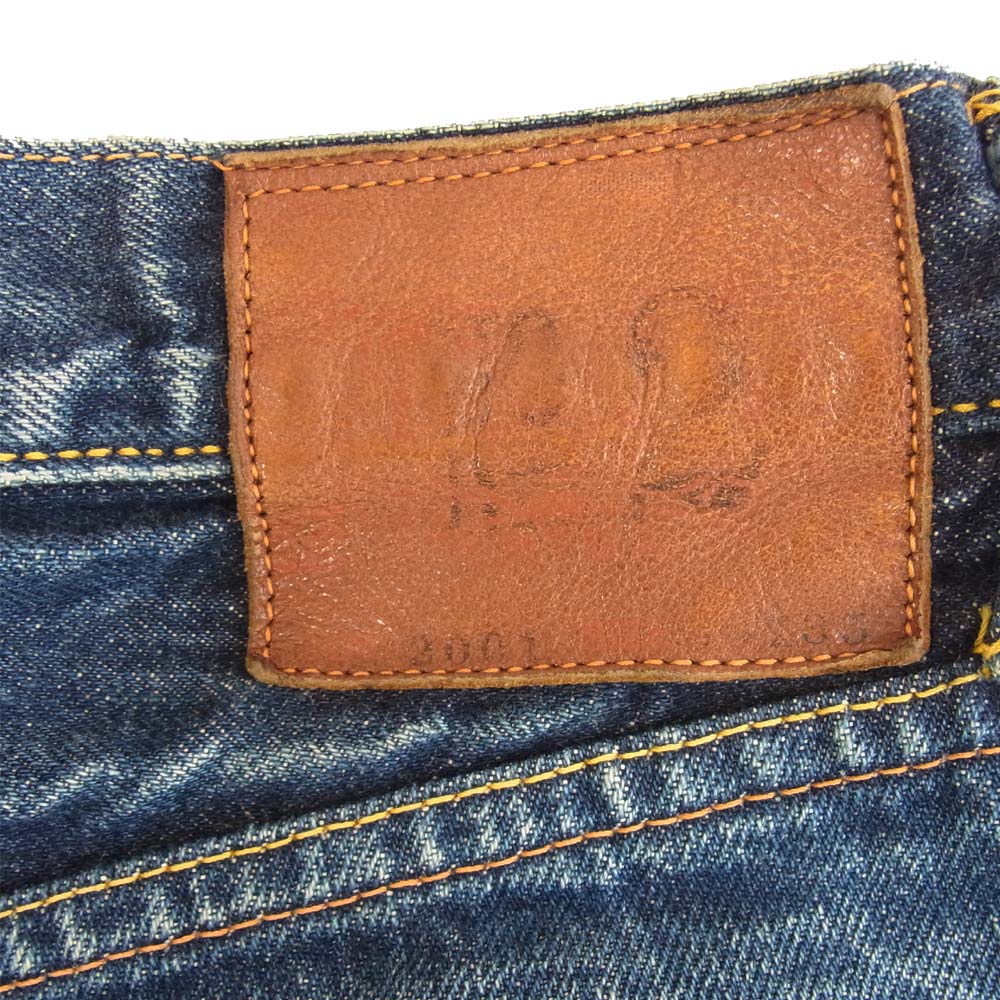 EVISU エヴィス 2001 ボタンフライ デニム インディゴブルー系 30【中古】
