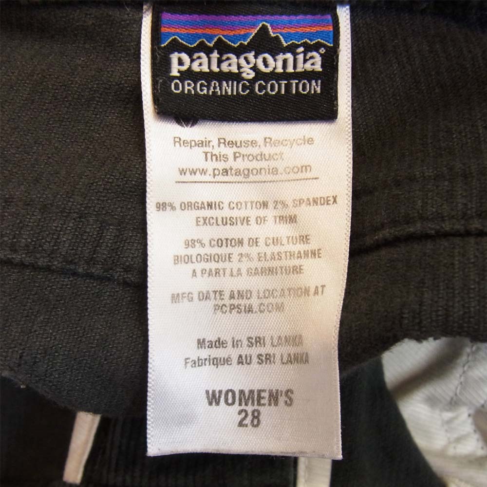 patagonia パタゴニア 55060 オーガニックコットン コーデュロイ パンツ カーキ系 28【中古】