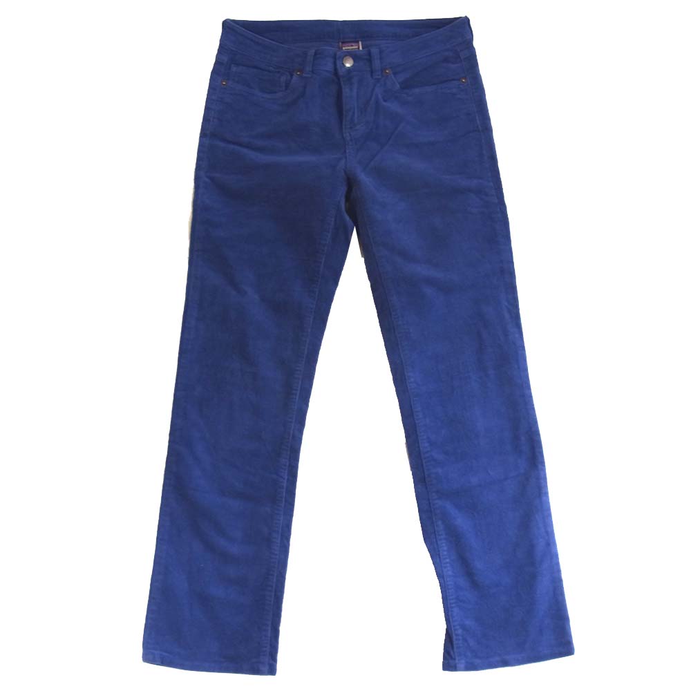 patagonia パタゴニア 55060 オーガニックコットン コーデュロイ パンツ　ブルー ブルー系 28【中古】