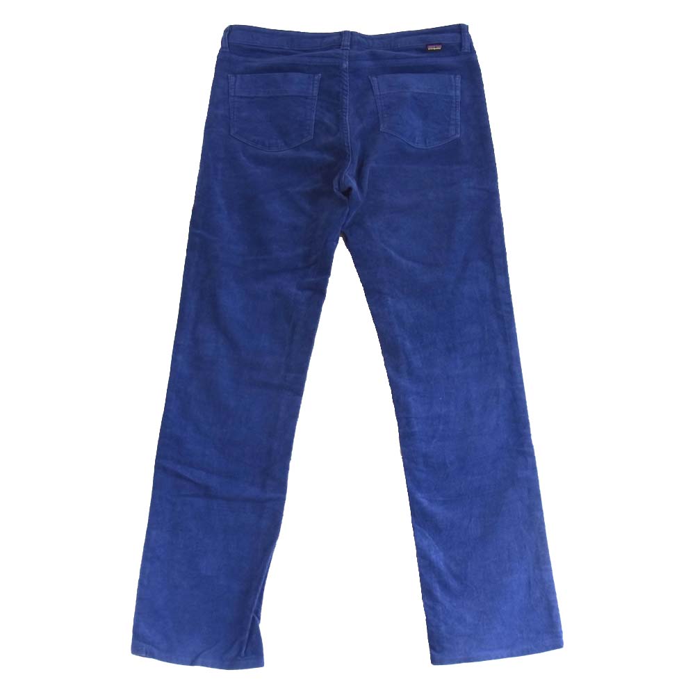 patagonia パタゴニア 55060 オーガニックコットン コーデュロイ パンツ　ブルー ブルー系 28【中古】