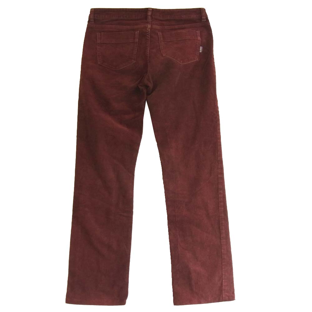 patagonia パタゴニア 55060 オーガニックコットン コーデュロイ パンツ　エンジ ワインレッド系 28【中古】