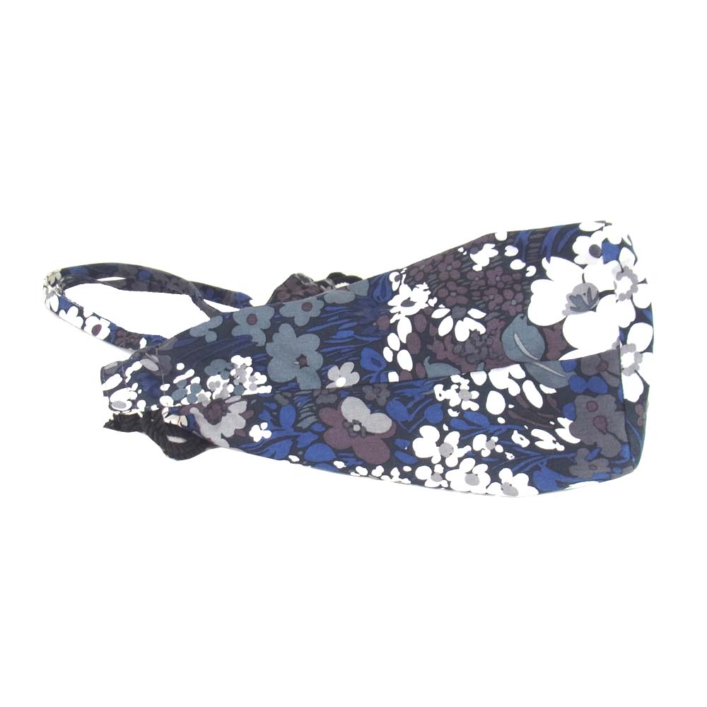 BOHEMIANS ボヘミアンズ 花柄 バッグ ネイビー系【中古】