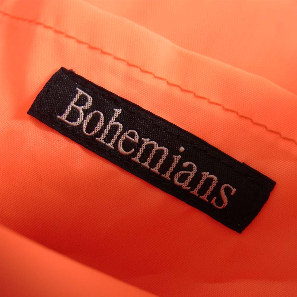 BOHEMIANS ボヘミアンズ 花柄 バッグ ネイビー系【中古】