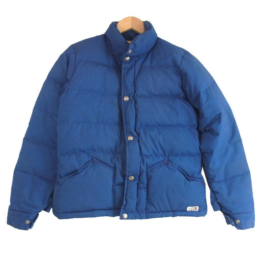 THE NORTH FACE ノースフェイス 茶タグ ダウン ジャケット ネイビー系 XS【中古】