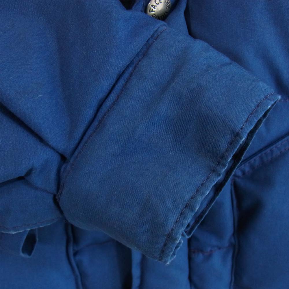 THE NORTH FACE ノースフェイス 茶タグ ダウン ジャケット ネイビー系 XS【中古】