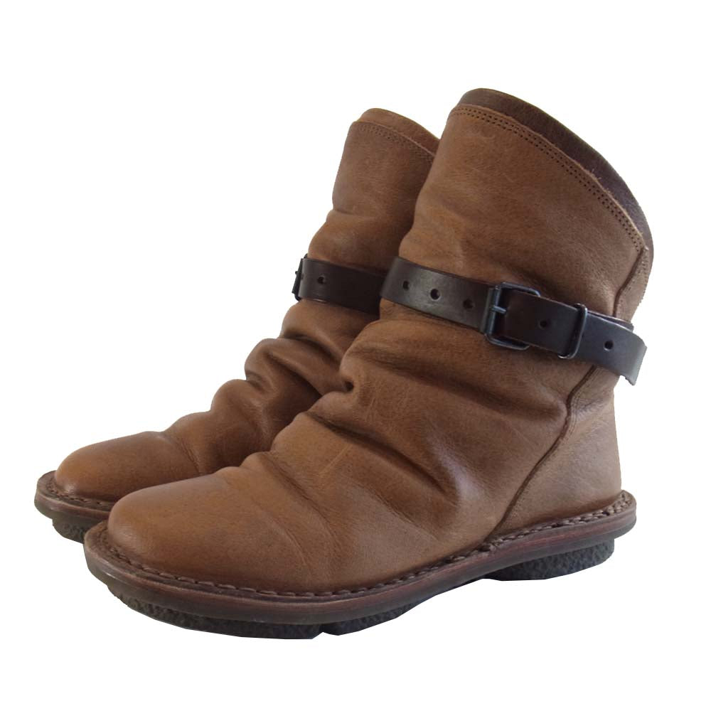 trippen トリッペン BOMB-WAB-01 BOMB ボム ショートブーツ ブラウン系 35【中古】