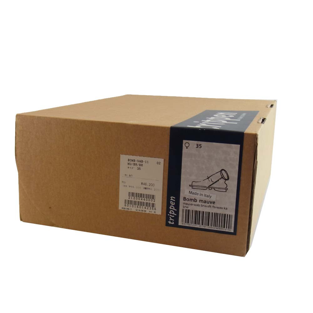 trippen トリッペン BOMB-WAB-01 BOMB ボム ショートブーツ ブラウン系 35【中古】