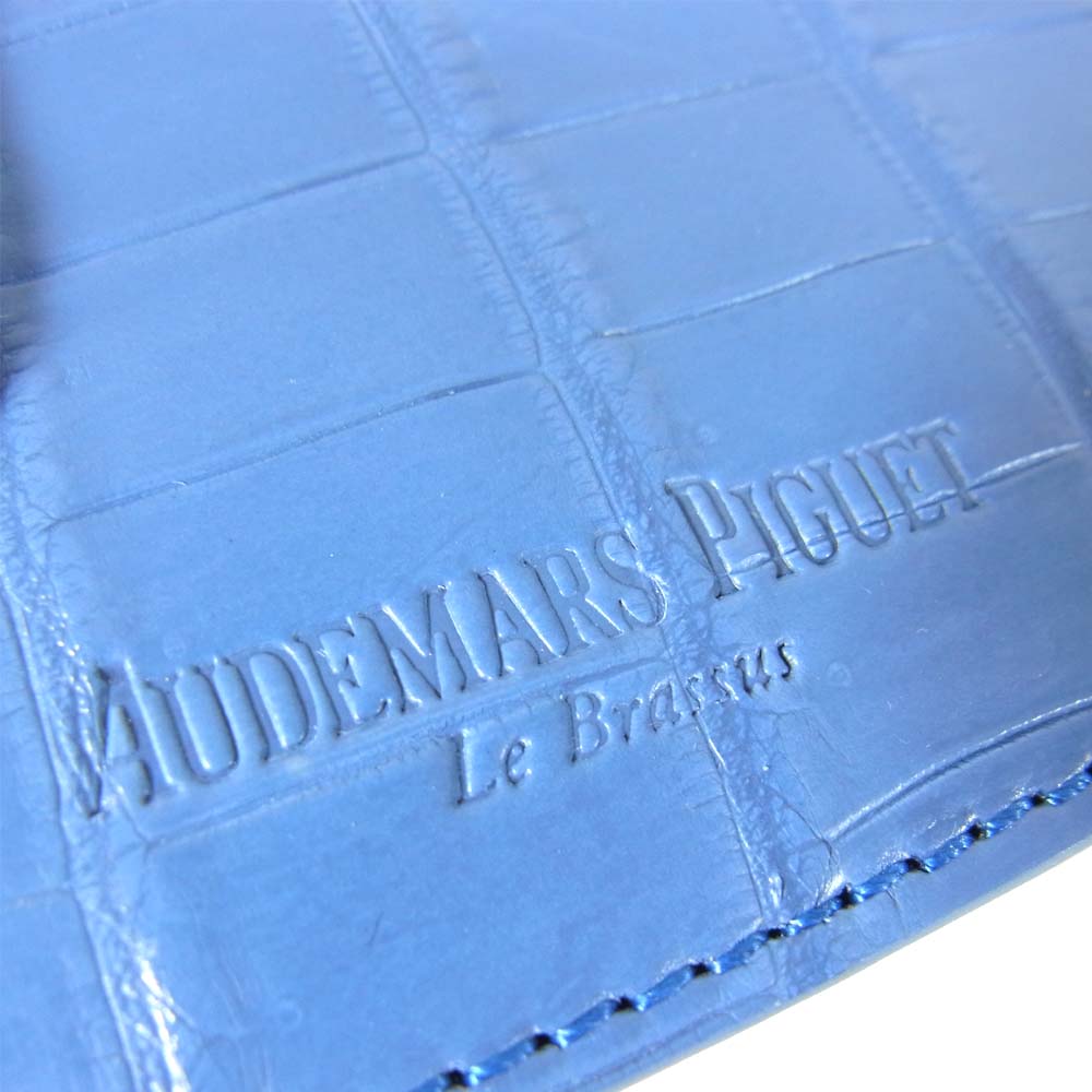 AUDEMARS PIGUET オーデマ・ピゲ カード 小物 パスケース ライトブルー系【中古】