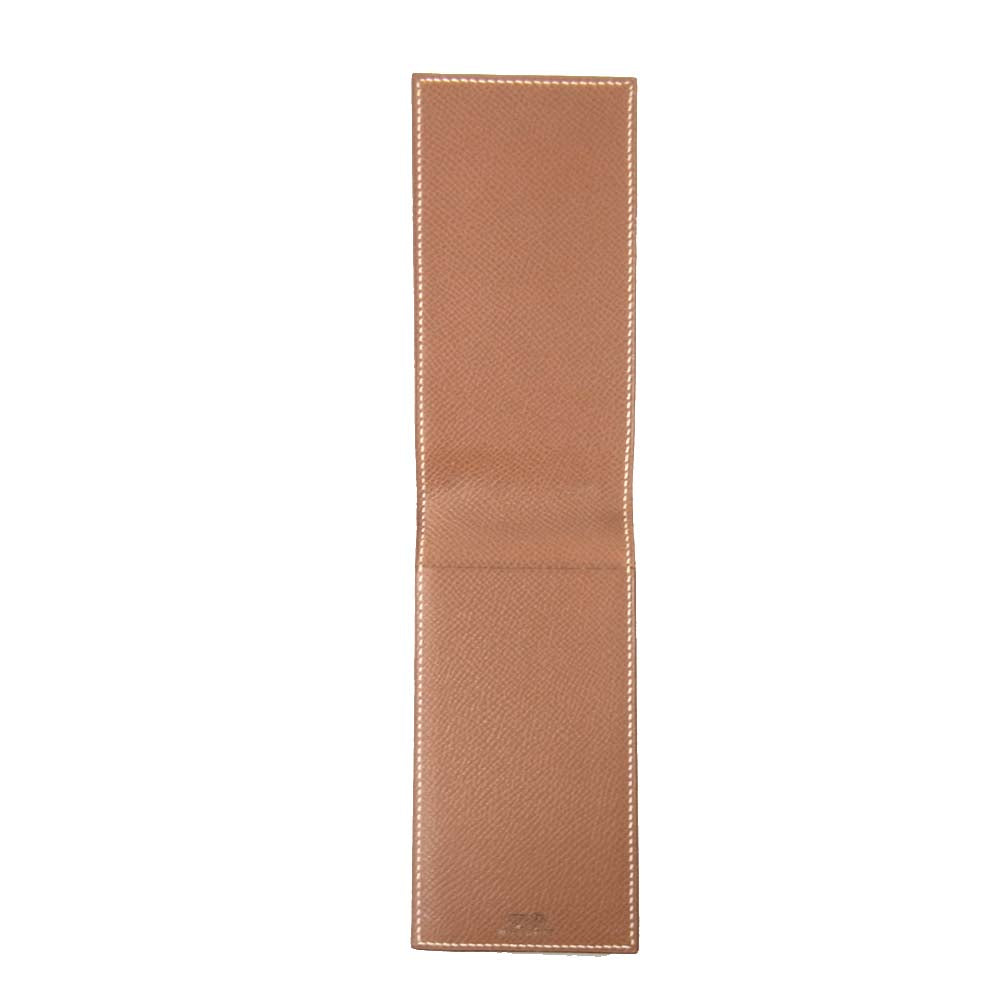 HERMES エルメス フラップ シェーブル 手帳カバー ケース ブラウン系【中古】