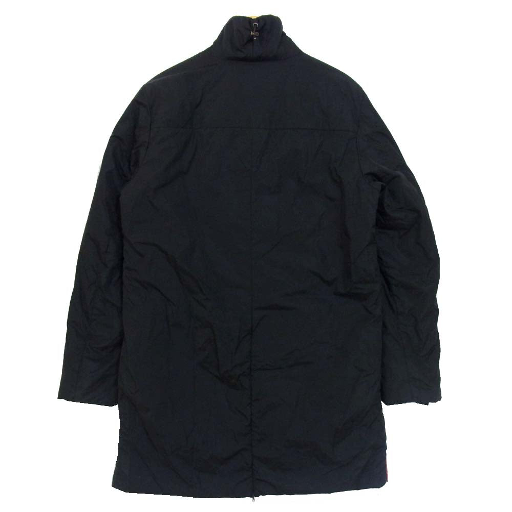 PRADA 中綿入り ナイロンコート イタリア製 PRADA プラダ Art SGA294 中綿 ナイロン コート ブラック系 Tg.52