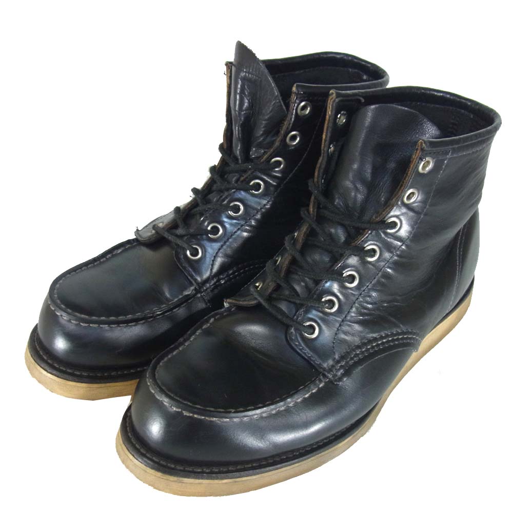 RED WING レッドウィング 四角犬復刻 8179 アイリッシュセッター ブラック系 9【中古】