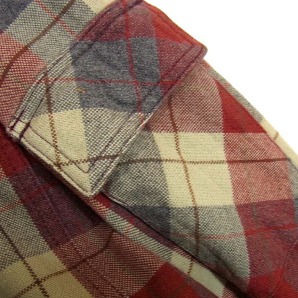 HYSTERIC GLAMOUR ヒステリックグラマー 0294AH01 チェック ウール 長袖シャツ レッド系 M【中古】