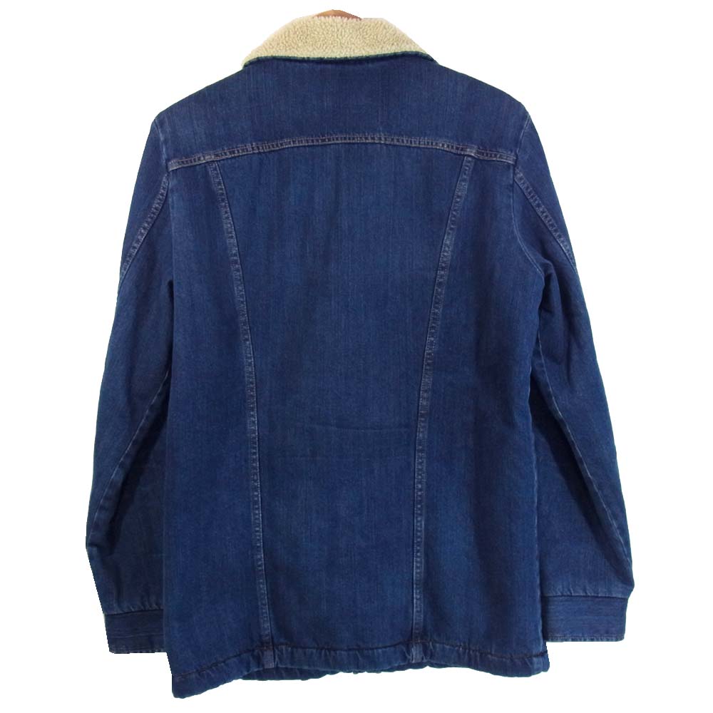 HYSTERIC GLAMOUR ヒステリックグラマー 02183AC07 デニム ボア ランチジャケット コート インディゴブルー系 S【中古】