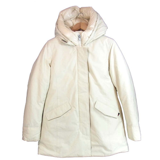 WOOLRICH ウールリッチ WWOU0300 Artic parka Hood アークティックパーカ ダウンジャケット ホワイト  ホワイト系 S【極上美品】【中古】