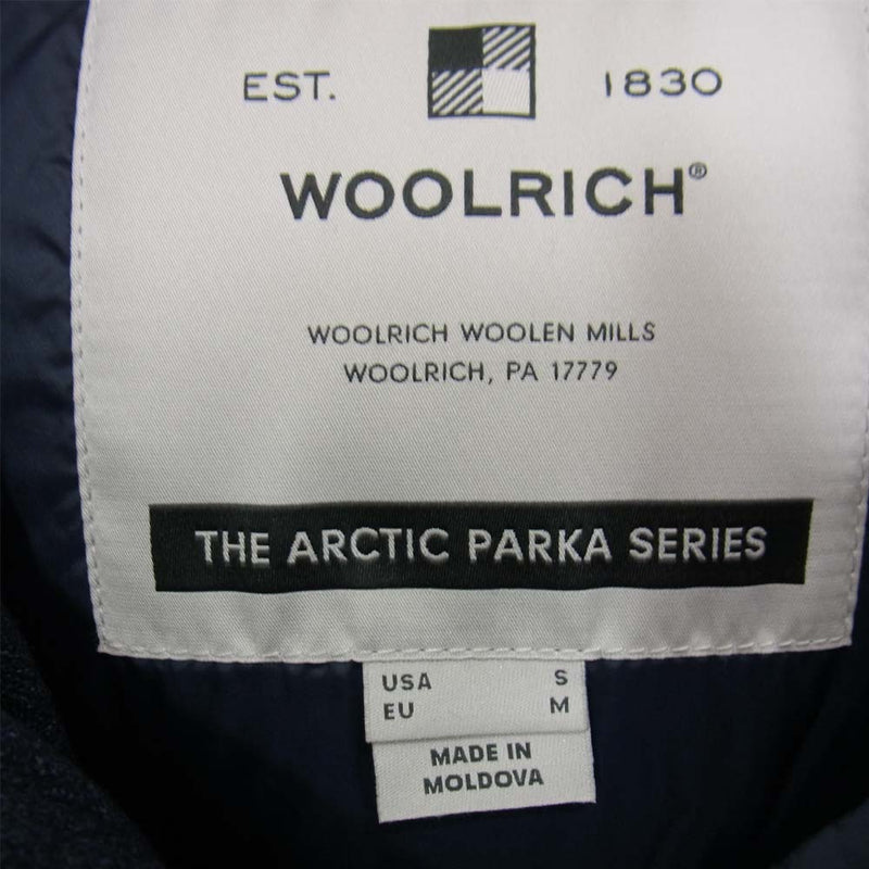 WOOLRICH ウールリッチ LUXE ARCTIC PARKA リュクス アークティック パーカ ネイビー系 ネイビー系 M【新古品】【未使用】【中古】