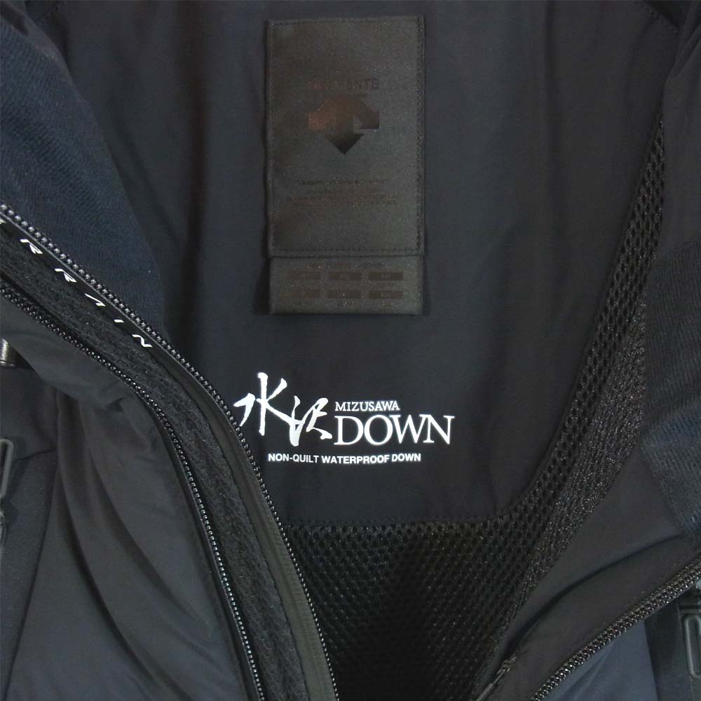 DESCENTE デサント DAMQGK36U MIZUSAWA DOWN 水沢ダウン MOUNTAINEER-HC マウンテニア ハイスペック ダウン ジャケット ブラック系 L【美品】【中古】