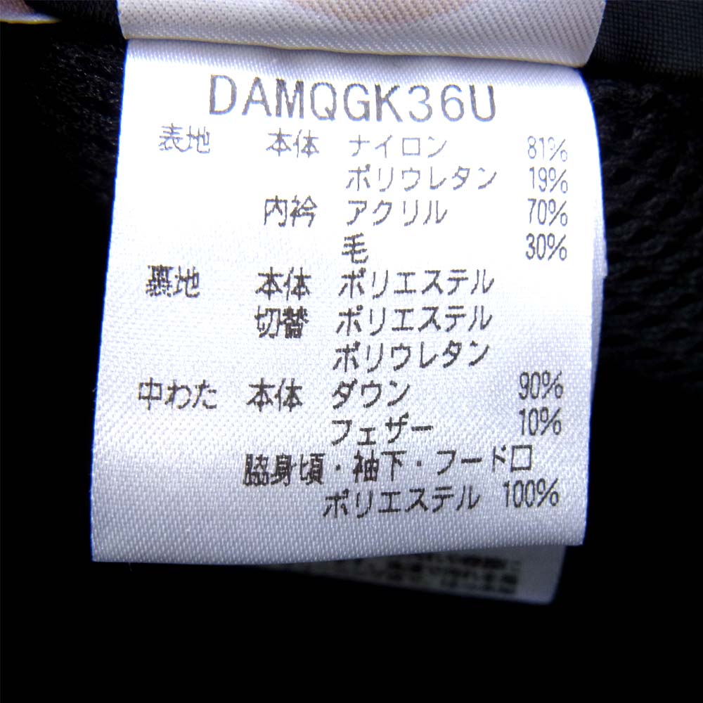 DESCENTE デサント DAMQGK36U MIZUSAWA DOWN 水沢ダウン MOUNTAINEER-HC マウンテニア ハイスペック ダウン ジャケット ブラック系 L【美品】【中古】