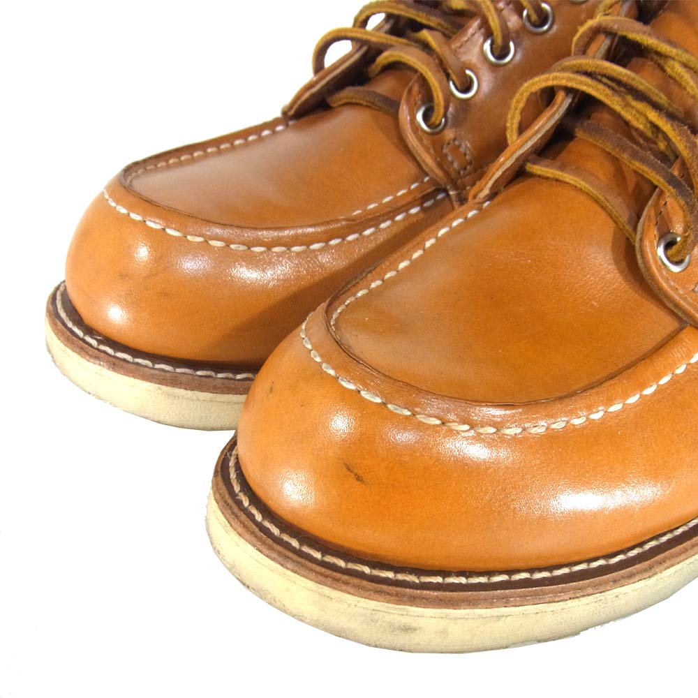 RED WING レッドウィング 9895 犬タグ復刻 オックスフォード アイリッシュセッター ブーツ ゴールドラセット ライトブラウン系 10D【中古】