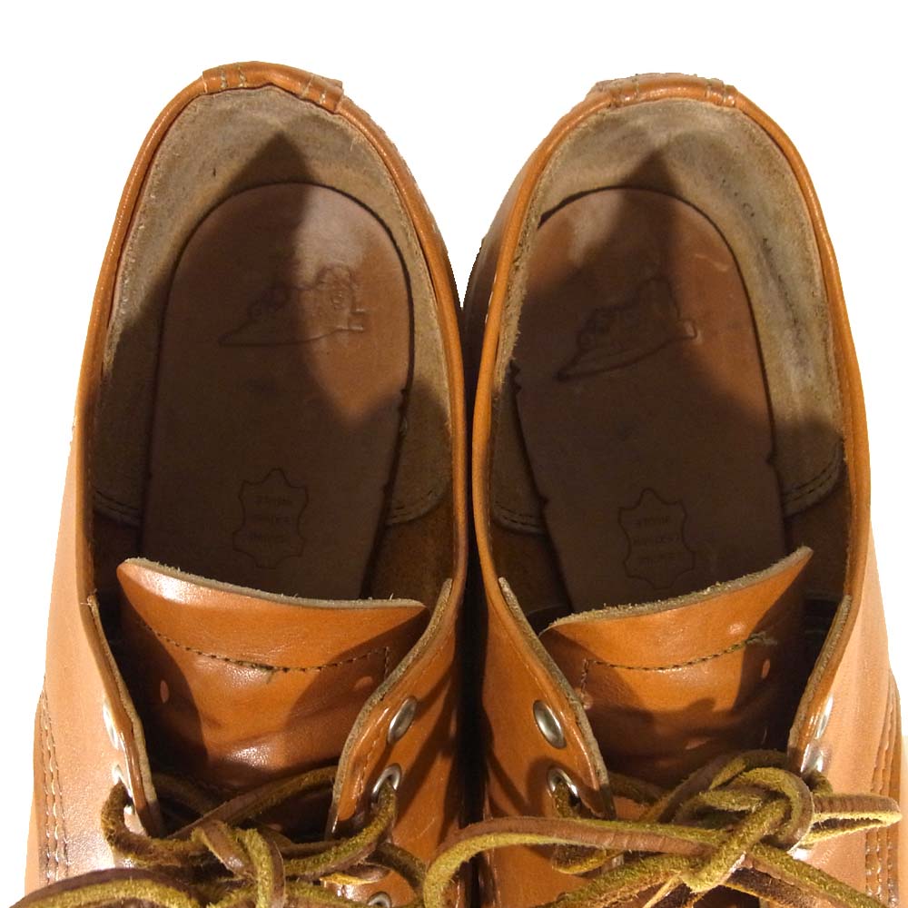 RED WING レッドウィング 9895 犬タグ復刻 オックスフォード アイリッシュセッター ブーツ ゴールドラセット ライトブラウン系 10D【中古】
