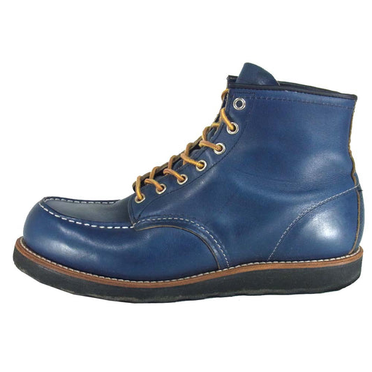 RED WING レッドウィング 8853 Classic Work 6 Moc-toe クラシックワーク モックトゥ ブーツ インディゴ ポーテージ インディゴブルー系 9.5E【中古】