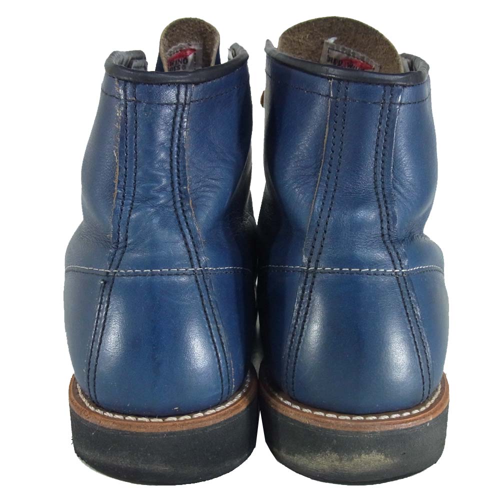 RED WING レッドウィング 8853 Classic Work 6 Moc-toe クラシックワーク モックトゥ ブーツ インディゴ ポーテージ インディゴブルー系 9.5E【中古】
