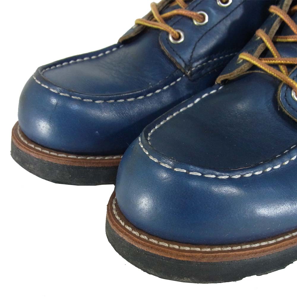RED WING レッドウィング 8853 Classic Work 6 Moc-toe クラシックワーク モックトゥ ブーツ インディゴ ポーテージ インディゴブルー系 9.5E【中古】