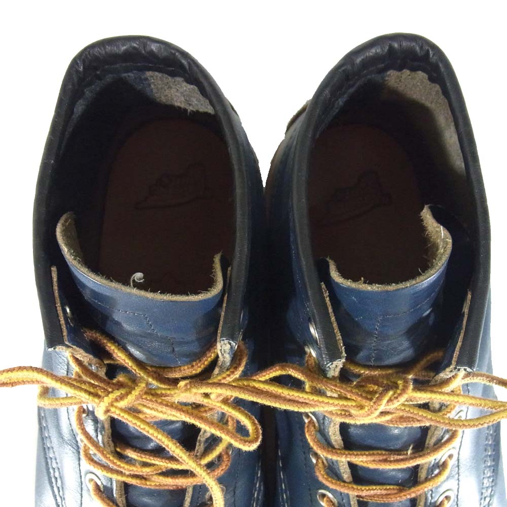 RED WING レッドウィング 8853 Classic Work 6 Moc-toe クラシックワーク モックトゥ ブーツ インディゴ ポーテージ インディゴブルー系 9.5E【中古】