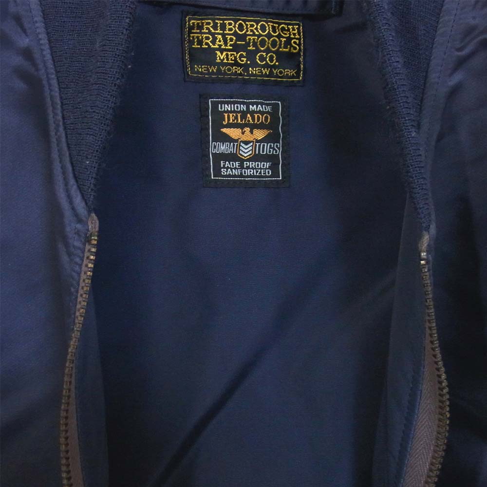 ジェラード × COLIMBO コリンボ  L-2A フライト ジャケット  ネイビー系 40【中古】