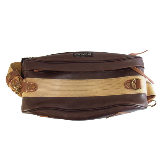COLIMBO コリンボ HINSON ヒンソン ボディ バッグ ウエスト ポーチ ブラウン系【中古】
