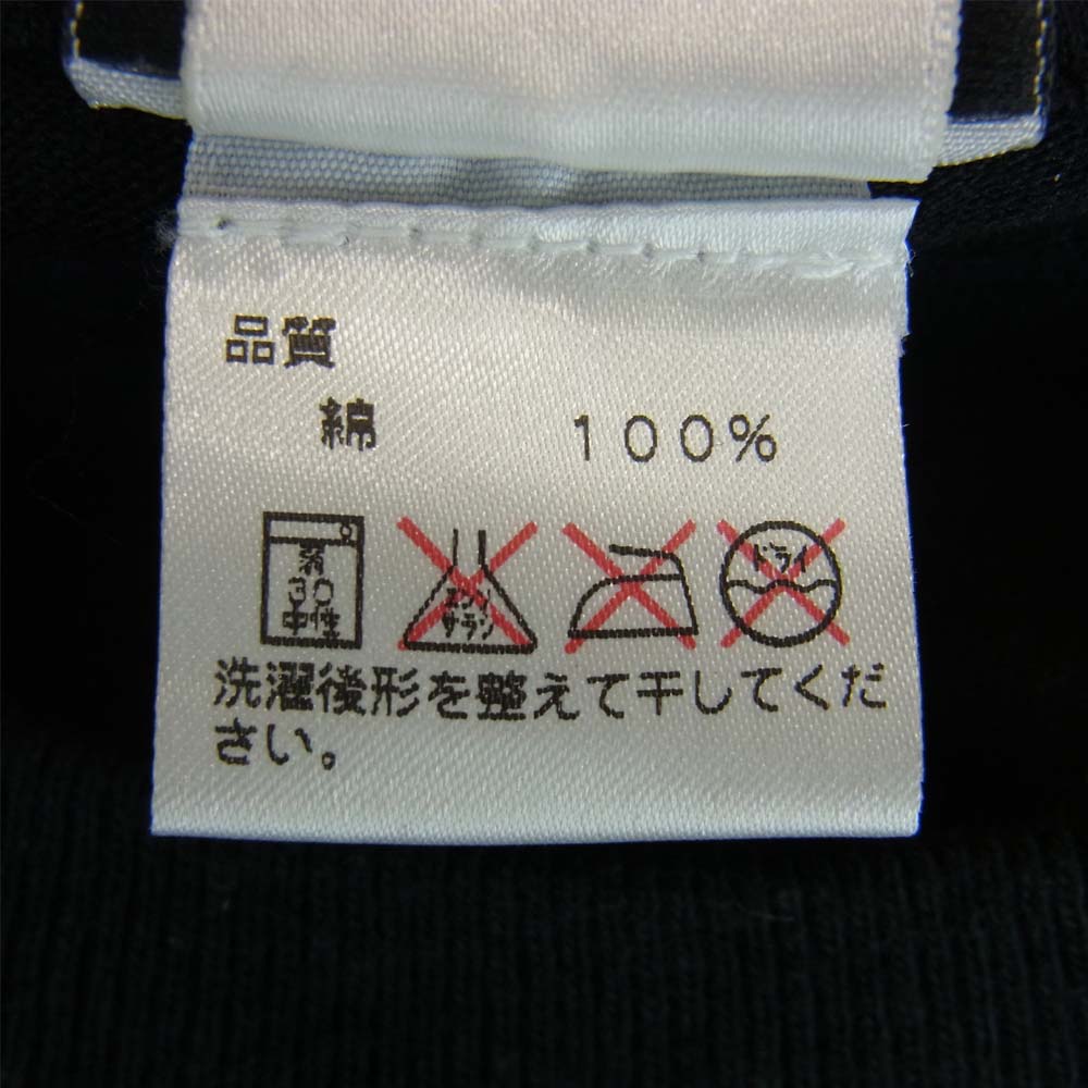 CHROME HEARTS クロムハーツ（原本無） 国内正規品 USA製 スクロールラベル ホースシュー スター プリント ポケット Ｔシャツ ブラック系 M【中古】