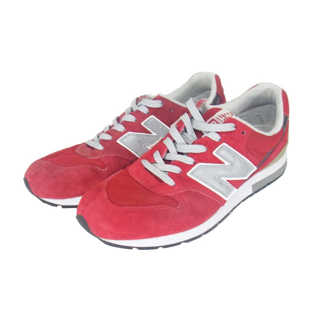 NEW BALANCE ニューバランス MRL996AR ローカット スニーカー レッド系 28cm【中古】