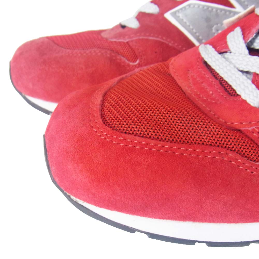 NEW BALANCE ニューバランス MRL996AR ローカット スニーカー レッド系 28cm【中古】