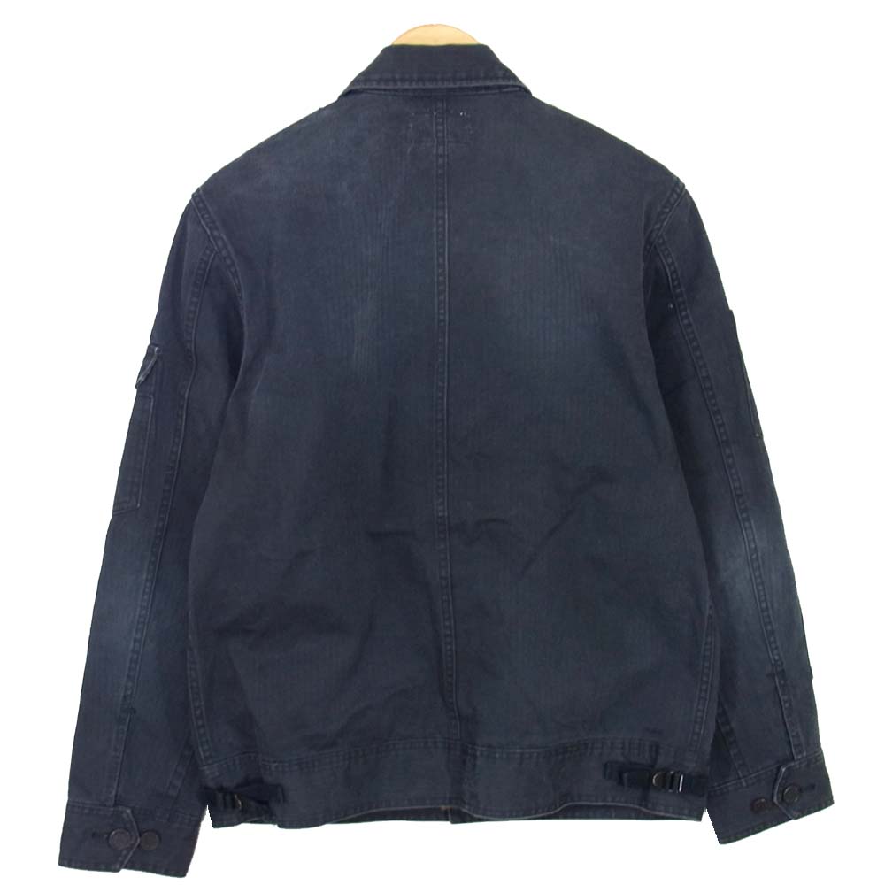 NEIGHBORHOOD ネイバーフッド 14SS 141NYNH-JKM03 B-40 HBT C-JKT ヘリンボーン ミリタリージャケット グレー系 M【中古】