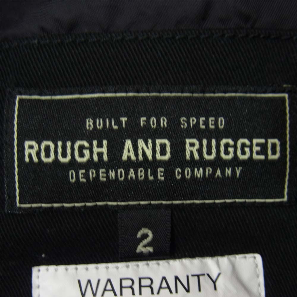 ROUGH and RUGGED ラフアンドラゲッド R-2B プリマロフト ジャケット ブラック系 2【中古】