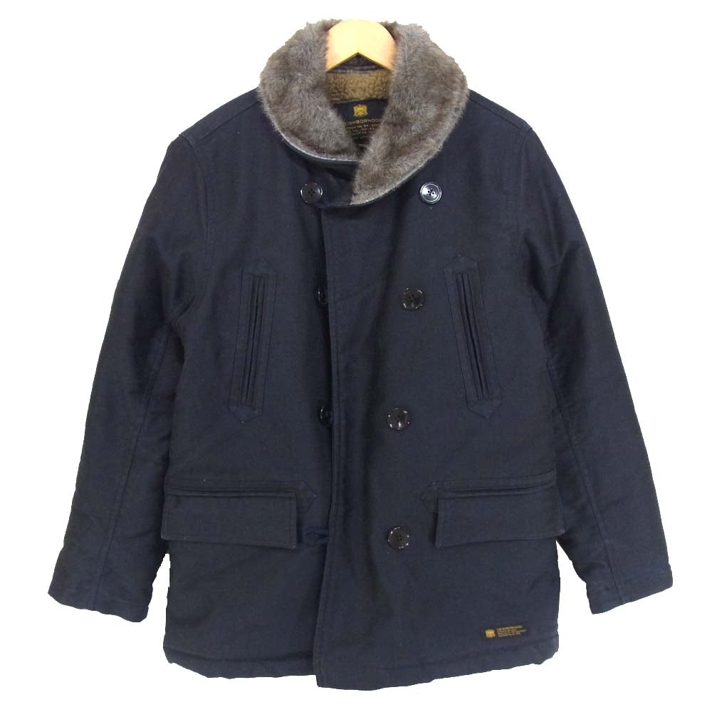 NEIGHBORHOOD ネイバーフッド 16AW 162SZNH-JKM11 MIL-MACKINAW C-JKT マッキーノ コート ネイビー系 M【中古】
