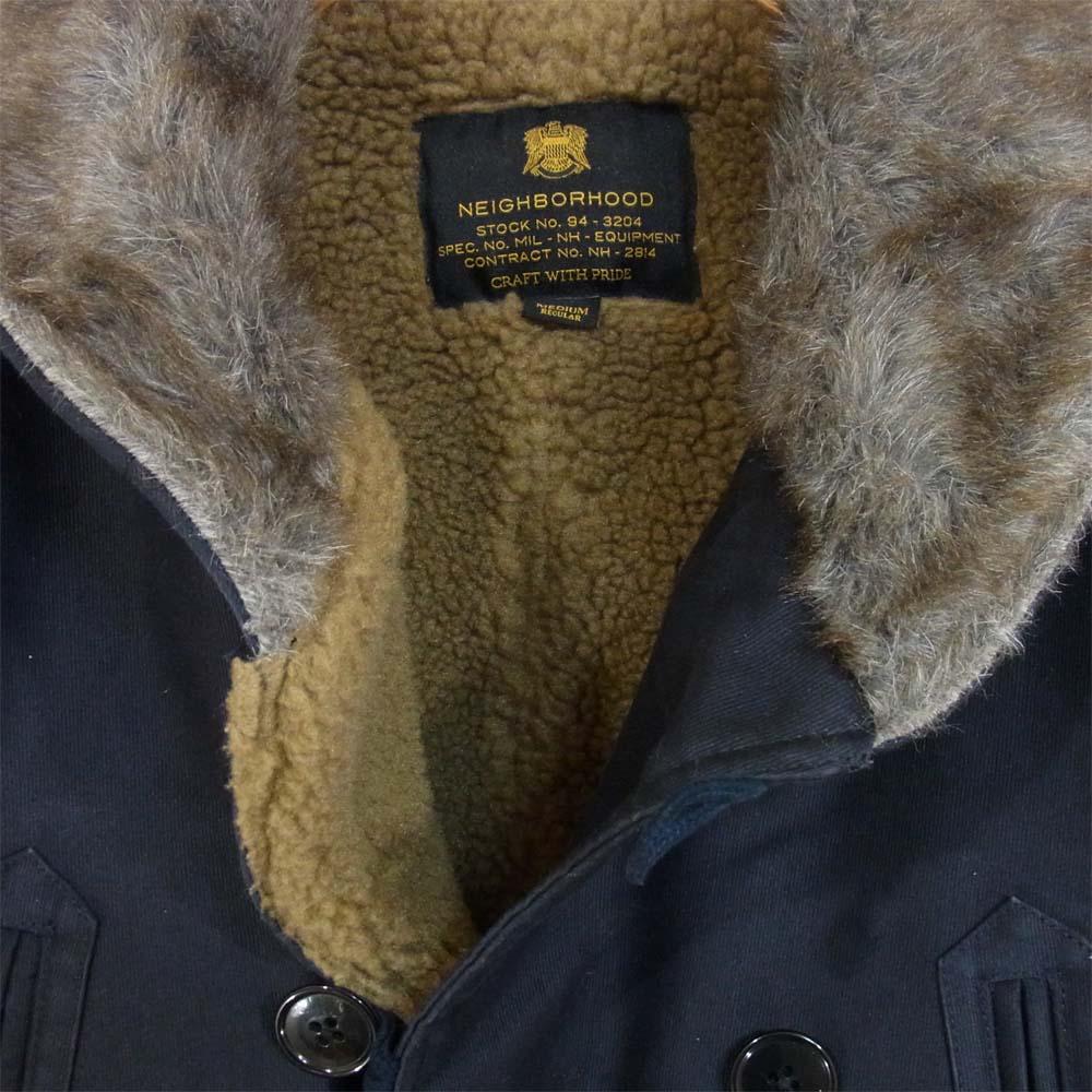 NEIGHBORHOOD ネイバーフッド 16AW 162SZNH-JKM11 MIL-MACKINAW C-JKT マッキーノ コート ネイビー系 M【中古】