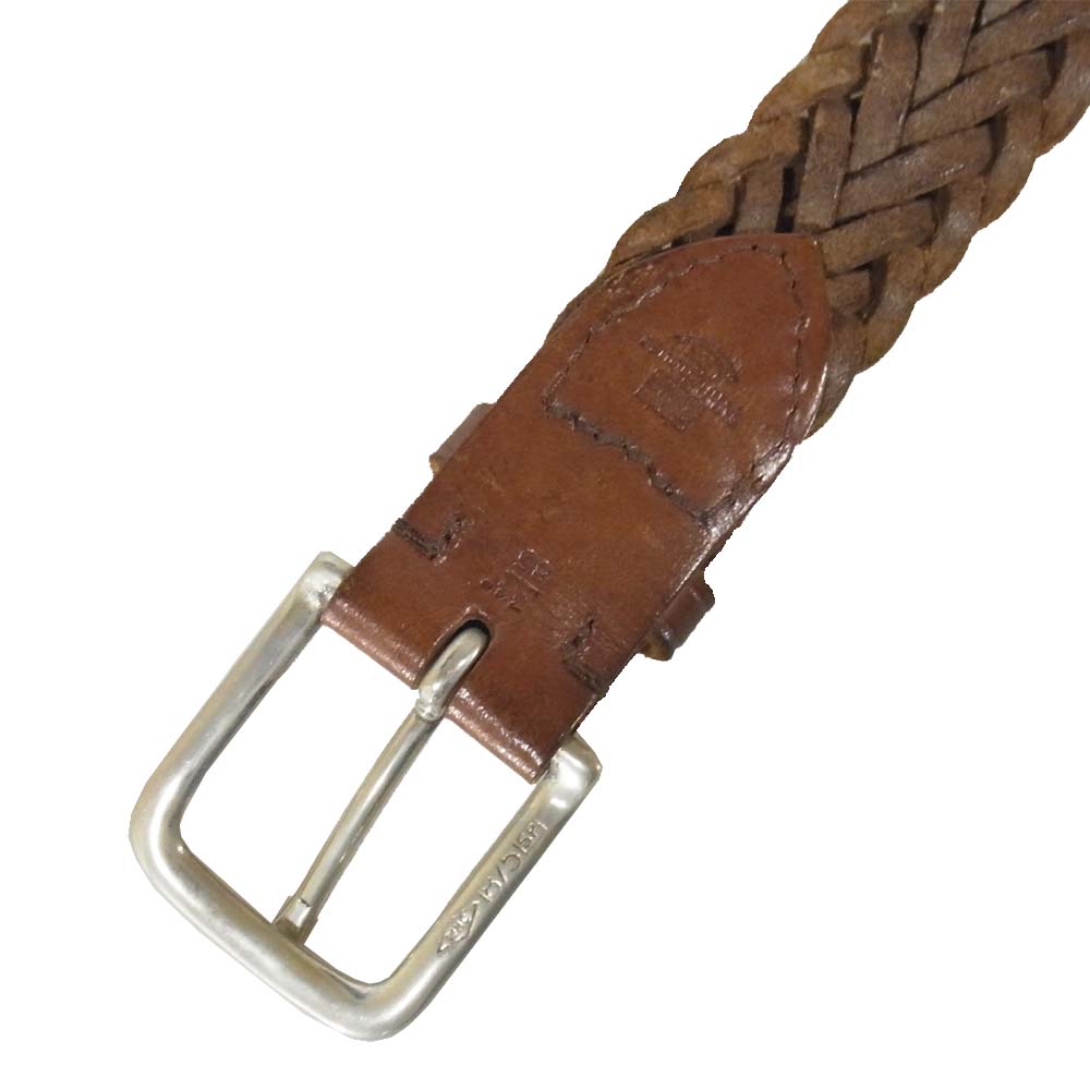 WHITE HOUSE COX ホワイトハウスコックス レザー ベルト ブラウン系 34【中古】