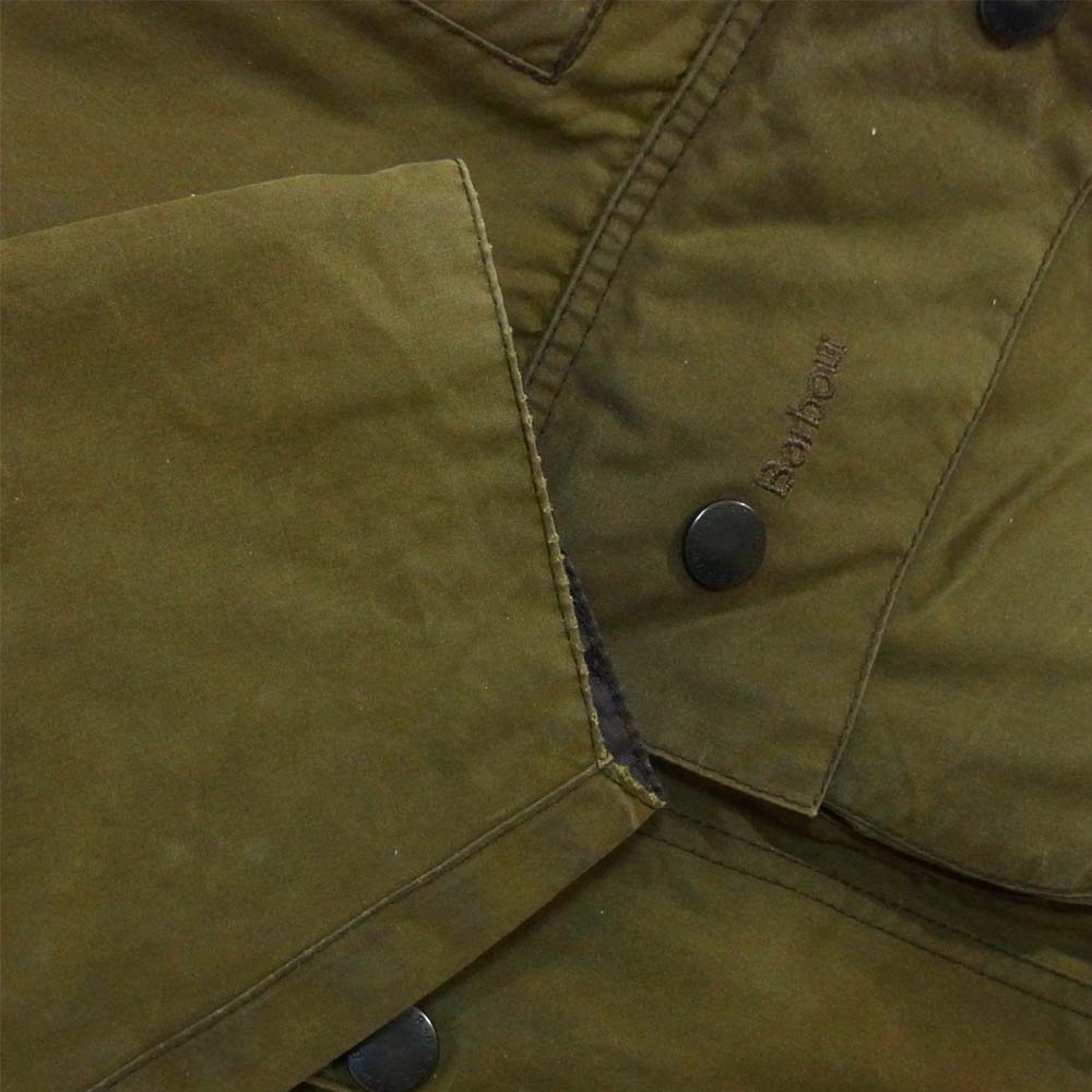 Barbour バブアー CLASSIC BEAUFORT クラシック ビューフォート オイルド ジャケット カーキ系 表記無し【中古】