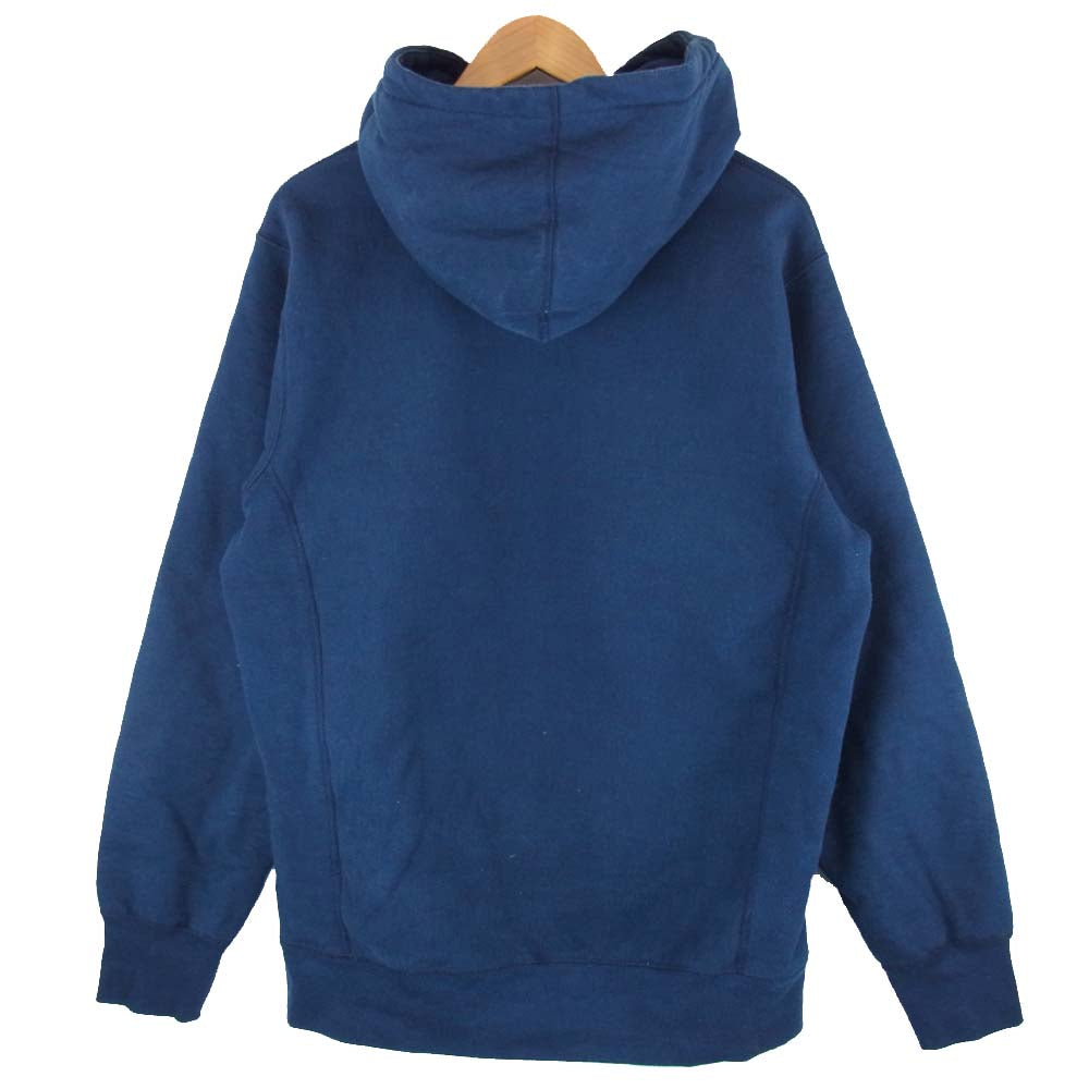 Supreme シュプリーム 13AW Box Logo Pullover ボックスロゴ プルオーバー パーカー ネイビー系 L【中古】