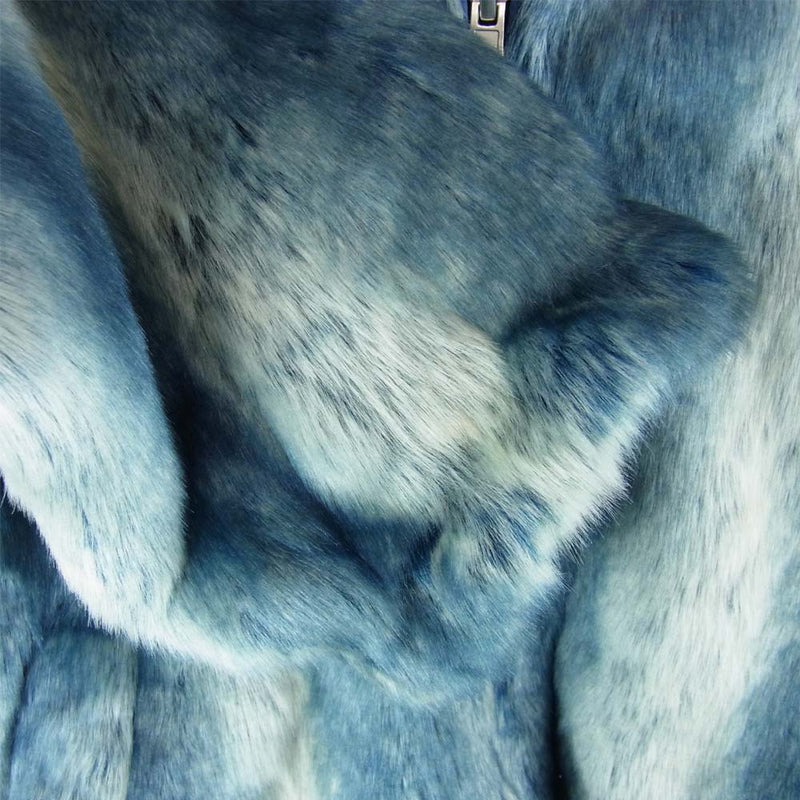 Supreme シュプリーム 20AW Faux Fur Reversible Jacket ファー リバーシブル ジャケット ブルー系 グレー系 L【新古品】【未使用】【中古】