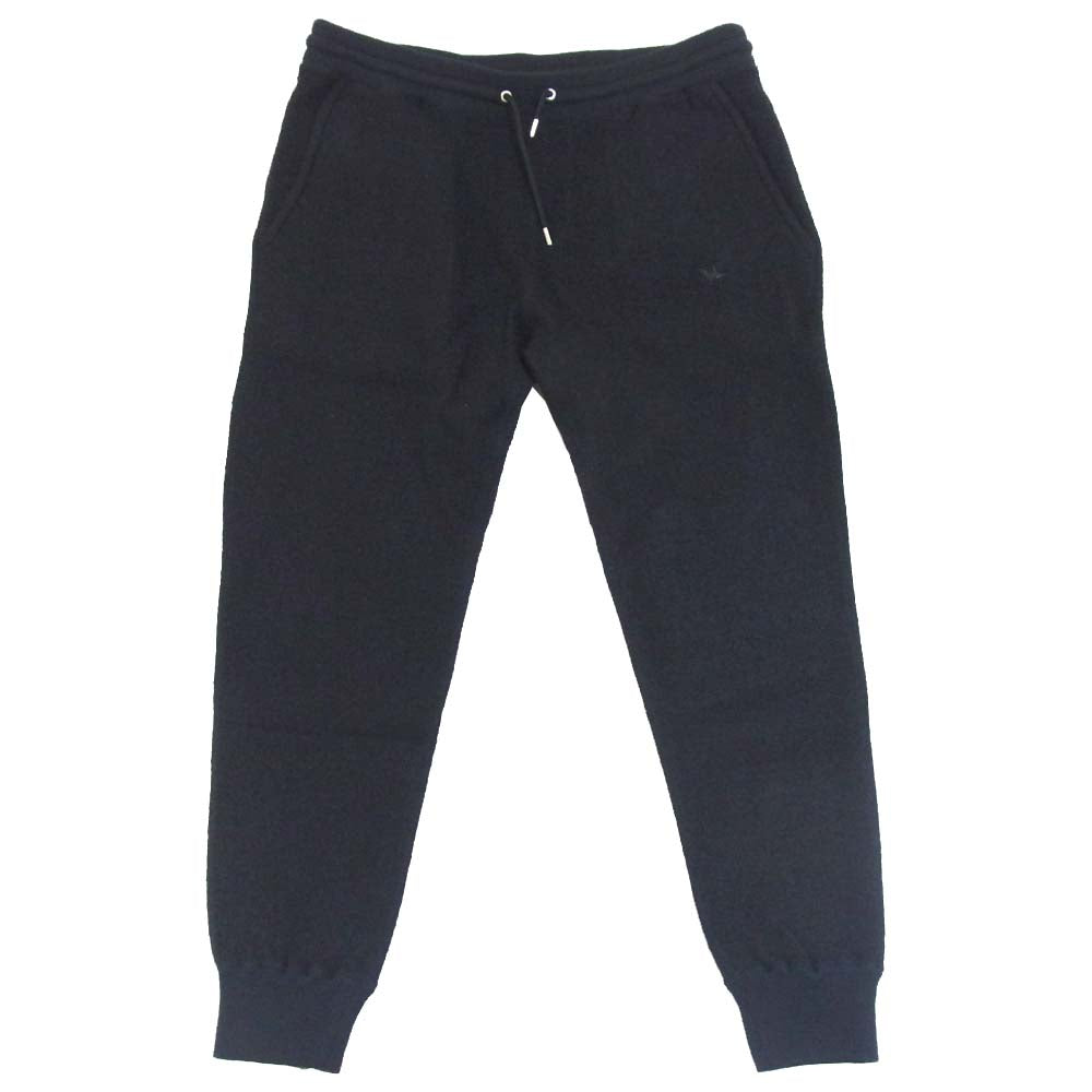 ウノピゥ ウノウグァーレトレ POE071 ベロア リブ イージー ロング パンツ ブラック系 7【中古】