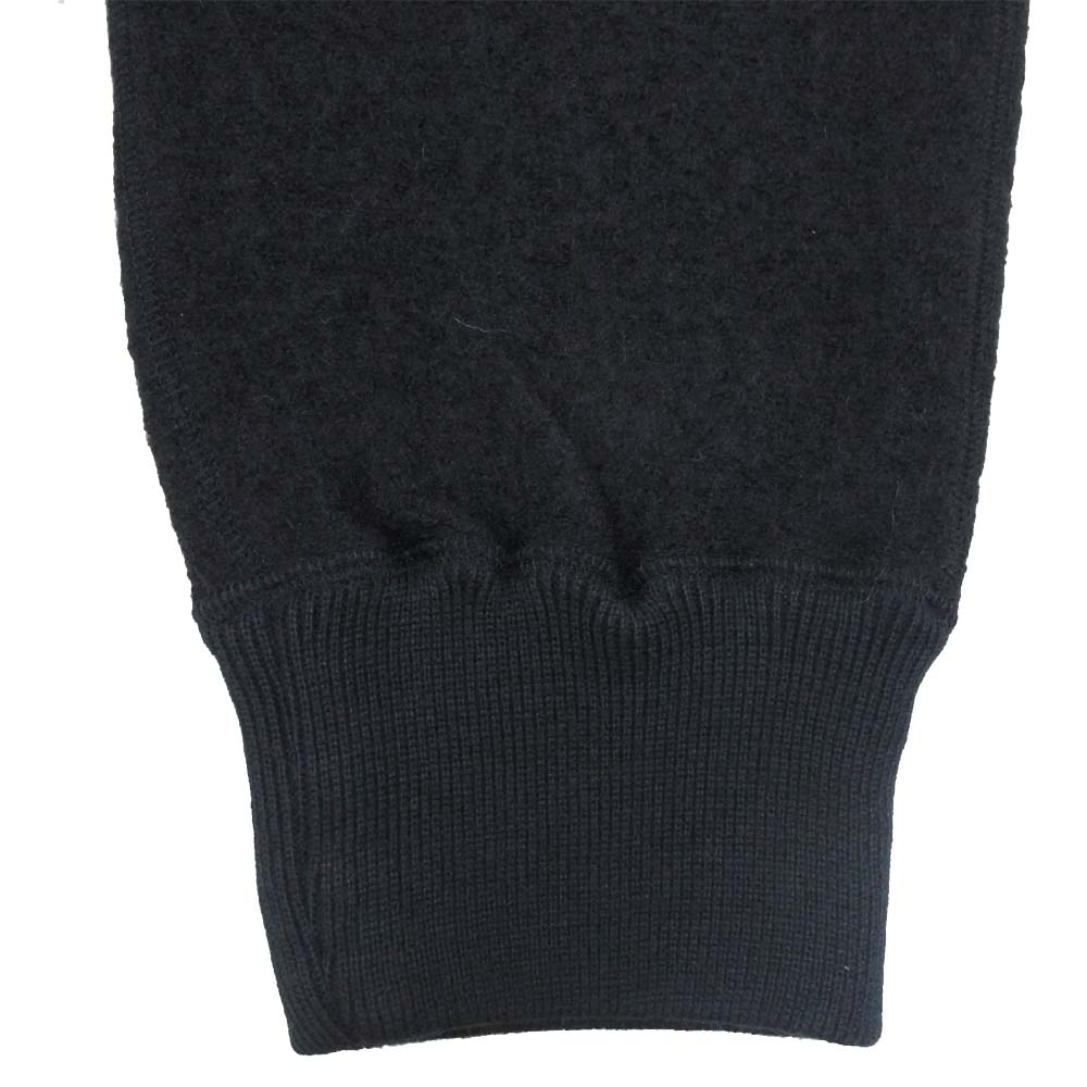 ウノピゥ ウノウグァーレトレ POE071 ベロア リブ イージー ロング パンツ ブラック系 7【中古】